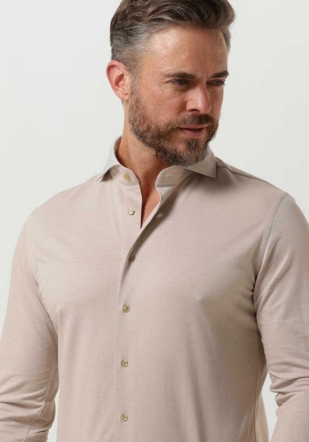 profuomo chemise d contract ppuh10055 en beige