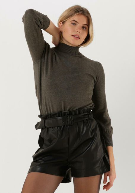 Donkergroene MINUS Trui MERSIN ROLL NECK KNIT - large
