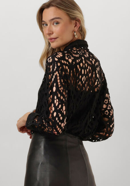 VANILIA LACE TUNIC BLOUSE Blouses en noir - large