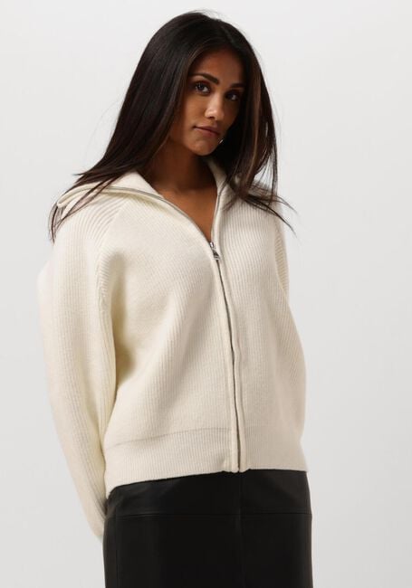 EDITED Gilet LUCILA CARDIGAN Blanc - large