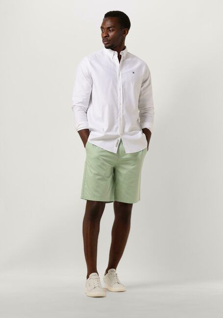 SCOTCH & SODA Pantalon courte STUART - GARMENT-DYED COTTON-BLEND TWILL SHORT en vert - large