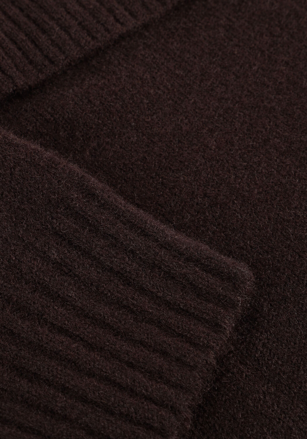 Bruine NOTRE-V Trui NV-GESA - large