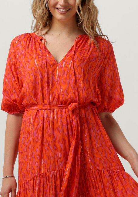 JANICE Robe maxi JULIAN en orange - large