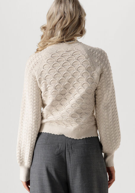 OBJECT Pull OBJSIDA KNIT L/S RE PULLOVER Blanc - large