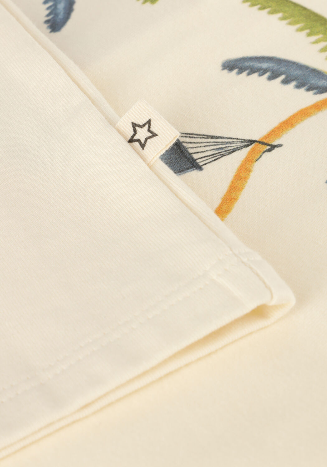 YOUR WISHES T-shirt HAMMOCK BOXY TEE Blanc - large