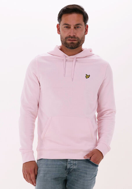 LYLE & SCOTT Chandail PULLOVER HOODIE Rose clair - large