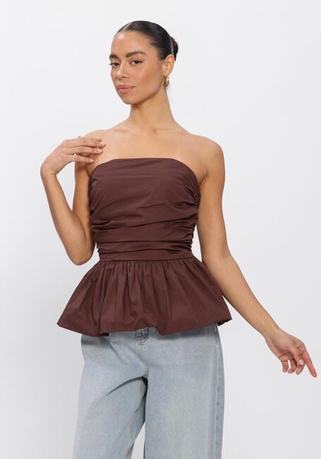 GRACE & MILA Haut SS2617087 en marron - large