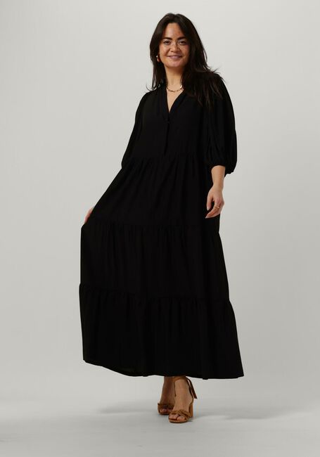 Zwarte CO'COUTURE Maxi jurk SUNRISE FLOOR DRESS - large