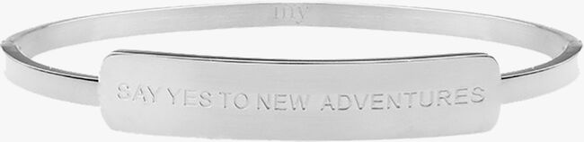 Zilveren MY JEWELLERY Armband QUOTE SQUARE BANGLE - large