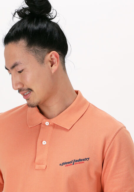 DIESEL Polo T-SMITH-IND en orange - large