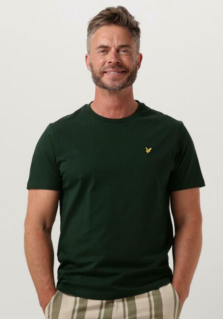 LYLE & SCOTT T-shirt PLAIN T-SHIRT en vert - large