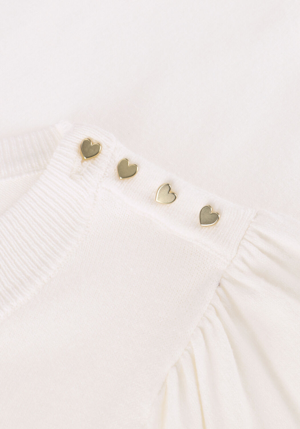 Ecru FABIENNE CHAPOT Trui MILLY SS PULLOVER - large