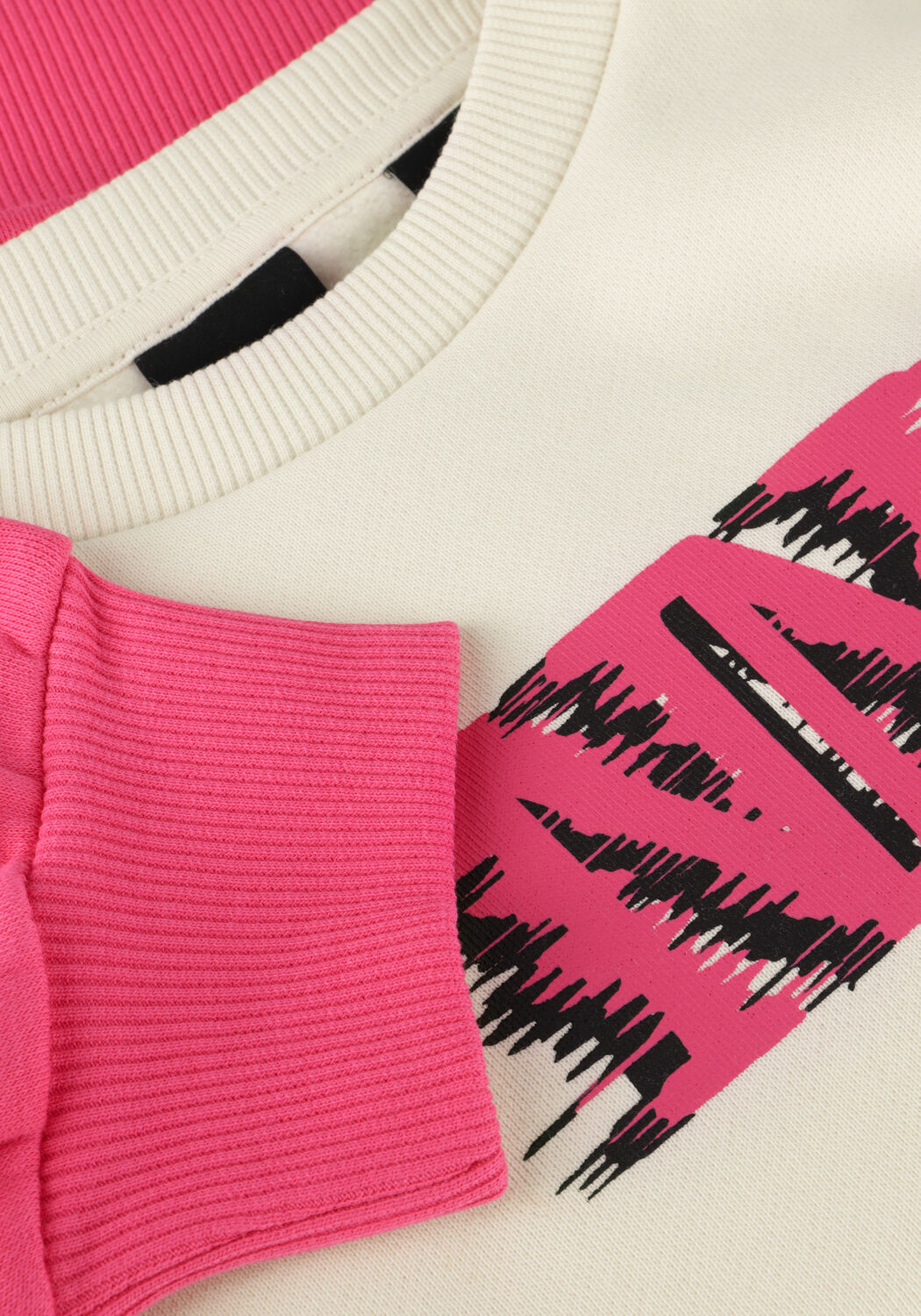 NIK & NIK Chandail TWO TONE SWEATSHIRT en rose - large