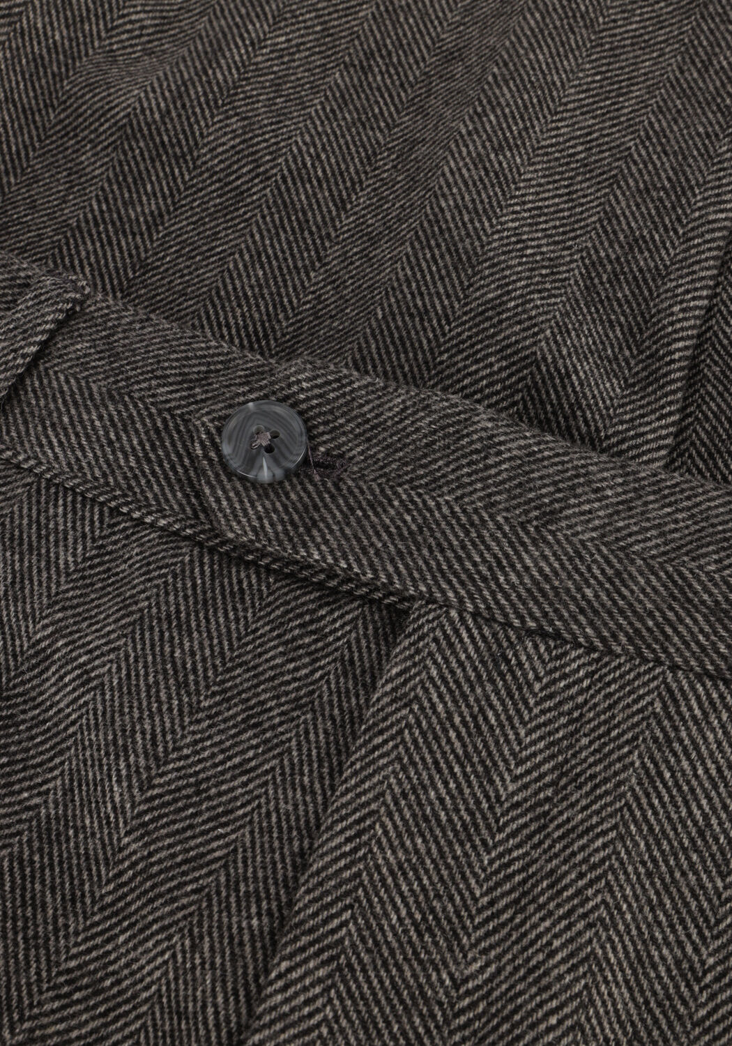 SELECTED MEN Pantalon SLHSLIM-REED WOOL TRS en gris - large