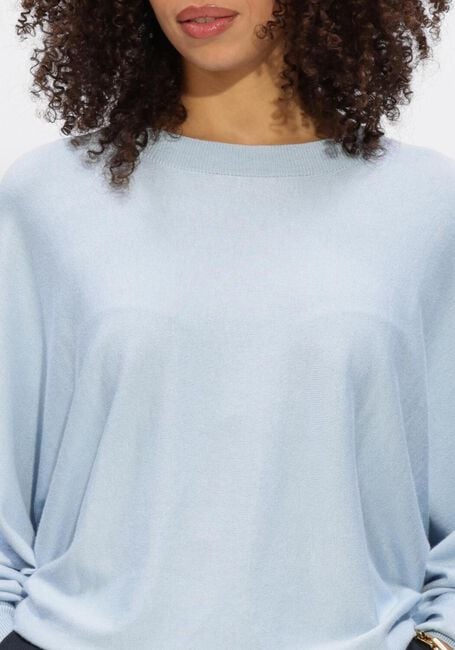 MINUS Pull MSDANA BAT SLEEVE KNIT PULLOVER Bleu clair - large
