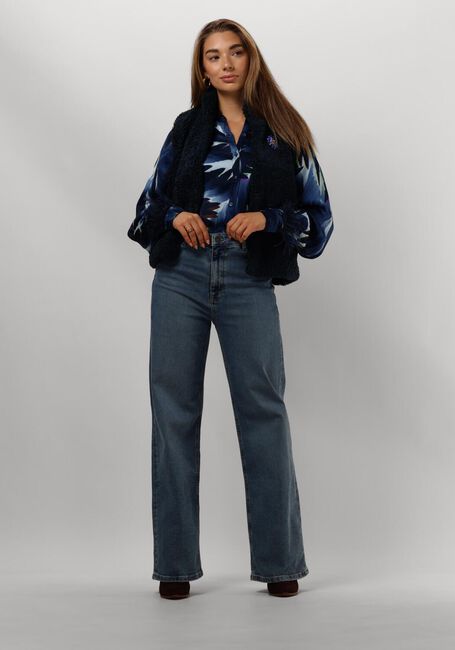 Blauwe POM AMSTERDAM  FEATHERS BLUE - large