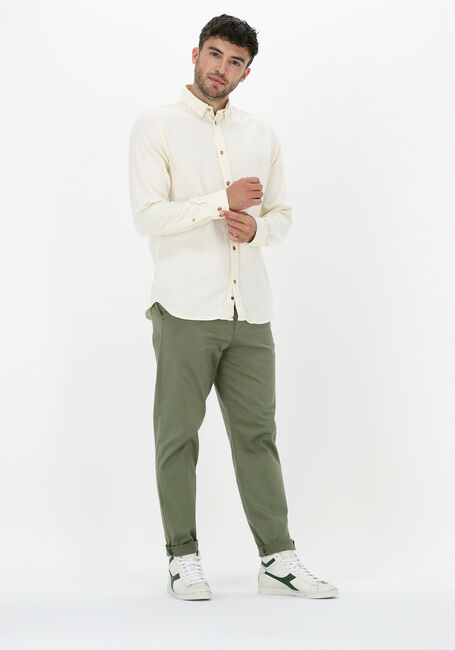 Gele ANERKJENDT Casual overhemd AKKONRAD MUSSELIN SHIRT - large