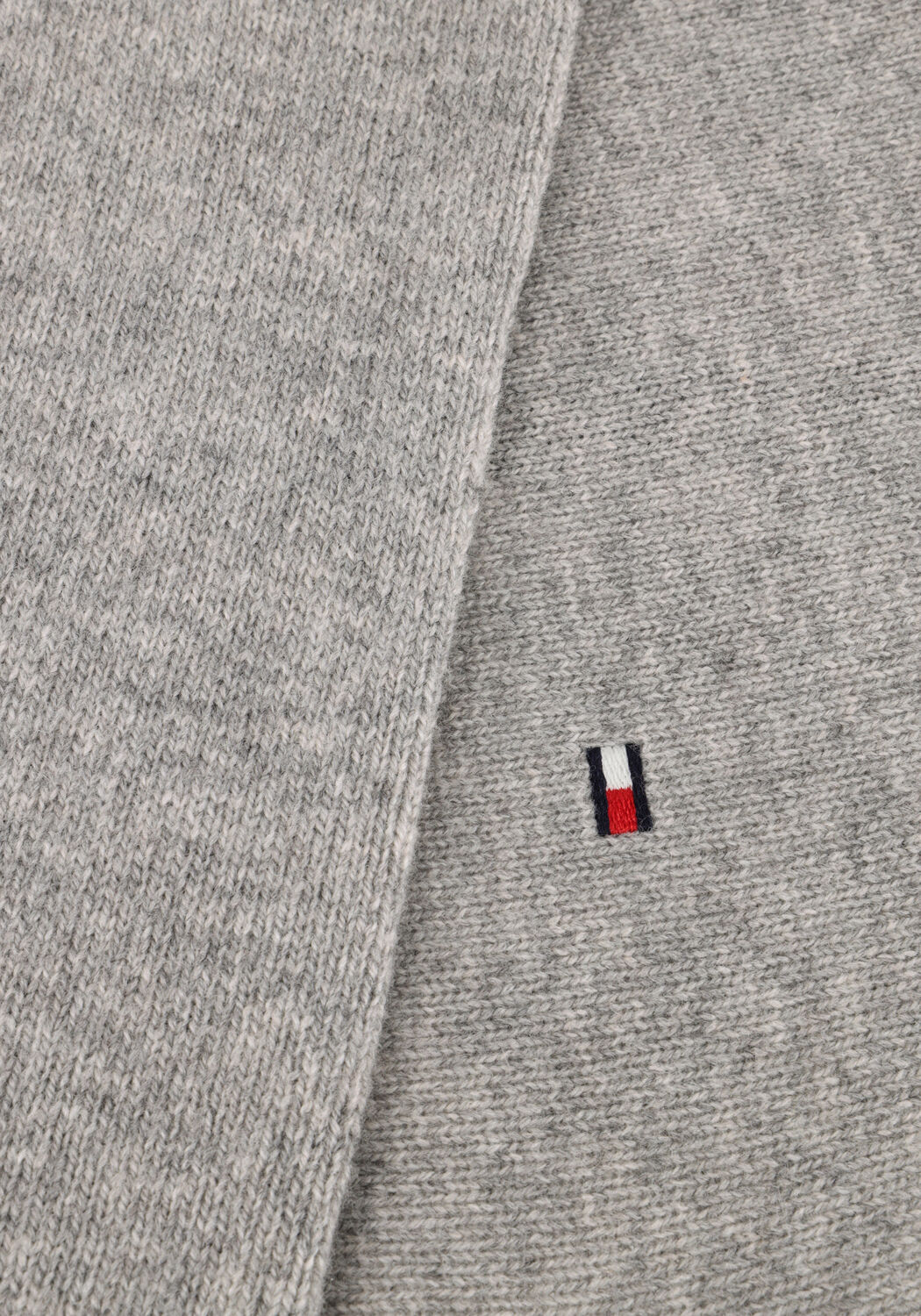 Lichtgrijze TOMMY HILFIGER Trui LAMBSWOOL CREW NECK - large