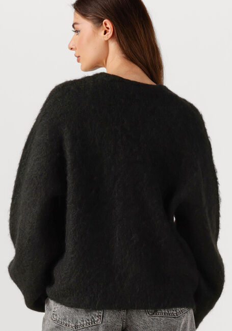 Zwarte EDITED Vest ONORINA MOHAIR CARDIGAN - large