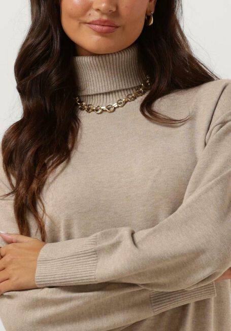 MSCH COPENHAGEN Robe midi MSCHODANNA RACHELLE R DRESS en beige - large