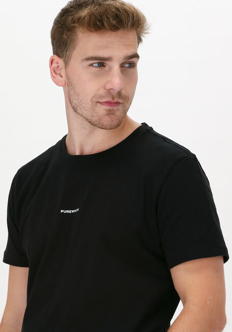 Zwarte PUREWHITE T-shirt PURE LOGO TEE - large