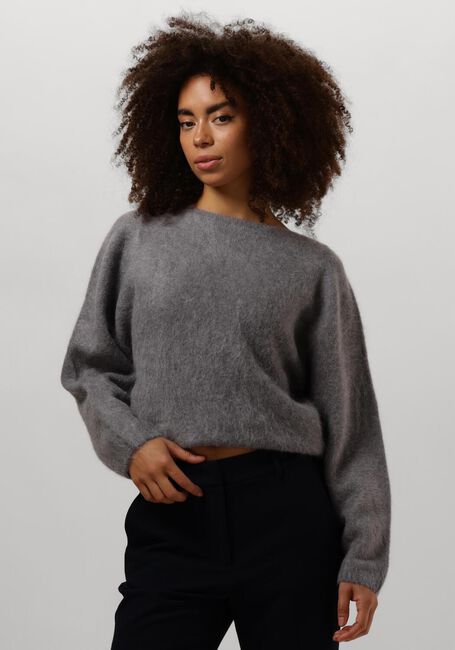KNIT-TED Pull AMANDA PULLOVER en gris - large