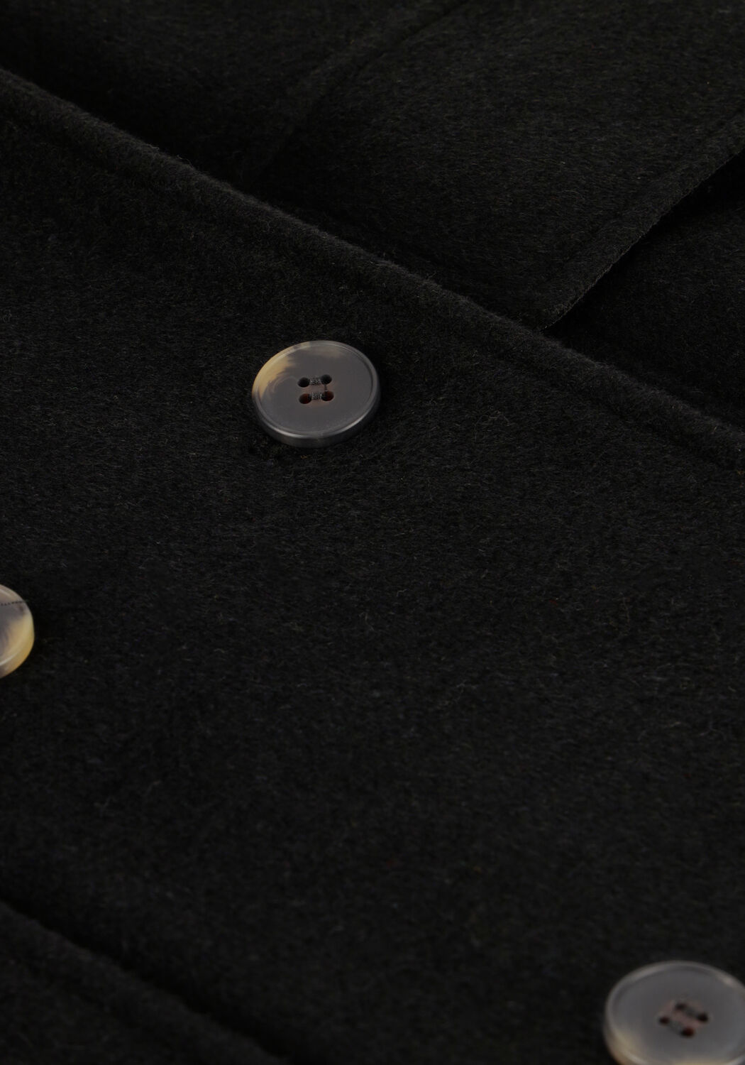 SELECTED WOMEN Manteau KATRINE WOOL COAT en noir - large