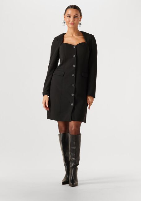 Zwarte Y.A.S. Midi jurk YASFAVO 7/8 BLAZER DRESS - large