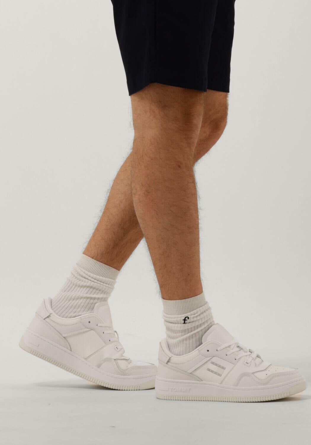 Witte TOMMY JEANS Sneakers TOMMY JEANS BASKET CUPSOLE - large