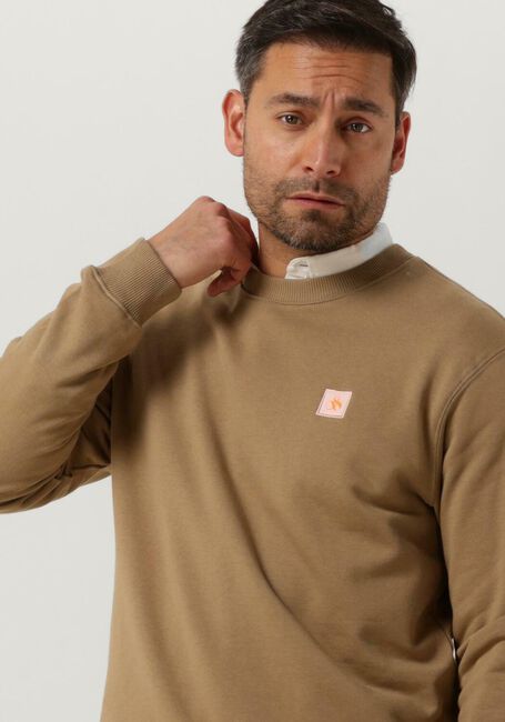 SCOTCH & SODA Chandail CLASSIC ESSENTIAL CREWNECK SWEATSHIRT Sable - large