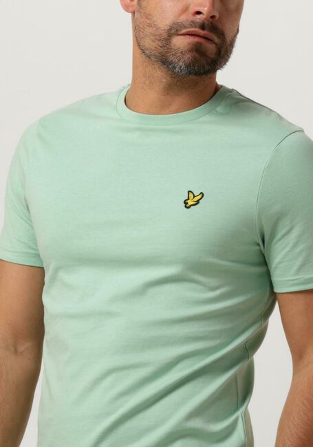 Groene LYLE & SCOTT T-shirt PLAIN T-SHIRT - large