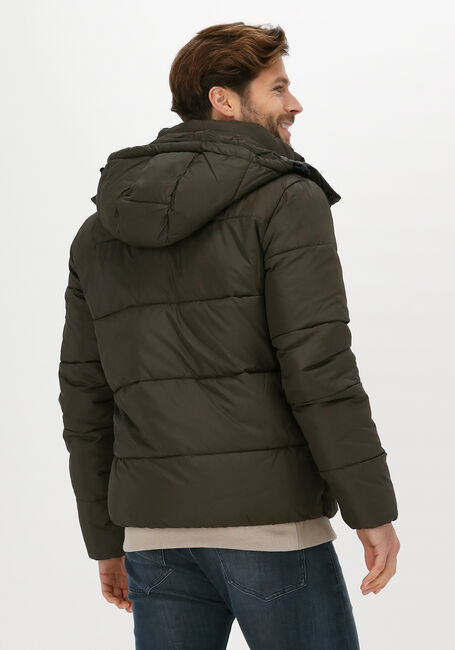 Groene CALVIN KLEIN Gewatteerde jas ESSENTIALS NON DOWN JACKET - large