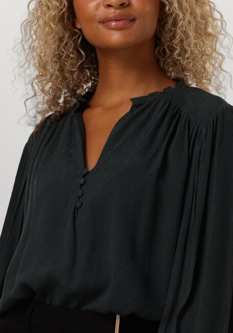 AAIKO STELLA UNI VIS 515 Blouses en vert - large