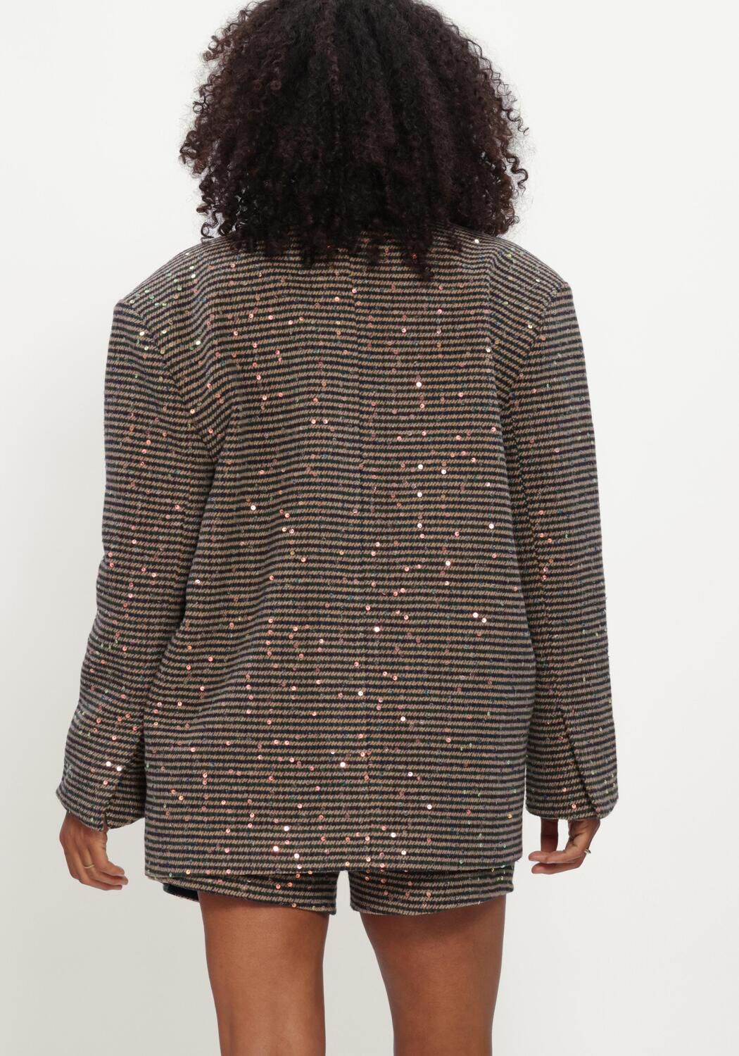 STUDIO AMAYA Pull MIDNIGHT BLAZER en marron - large