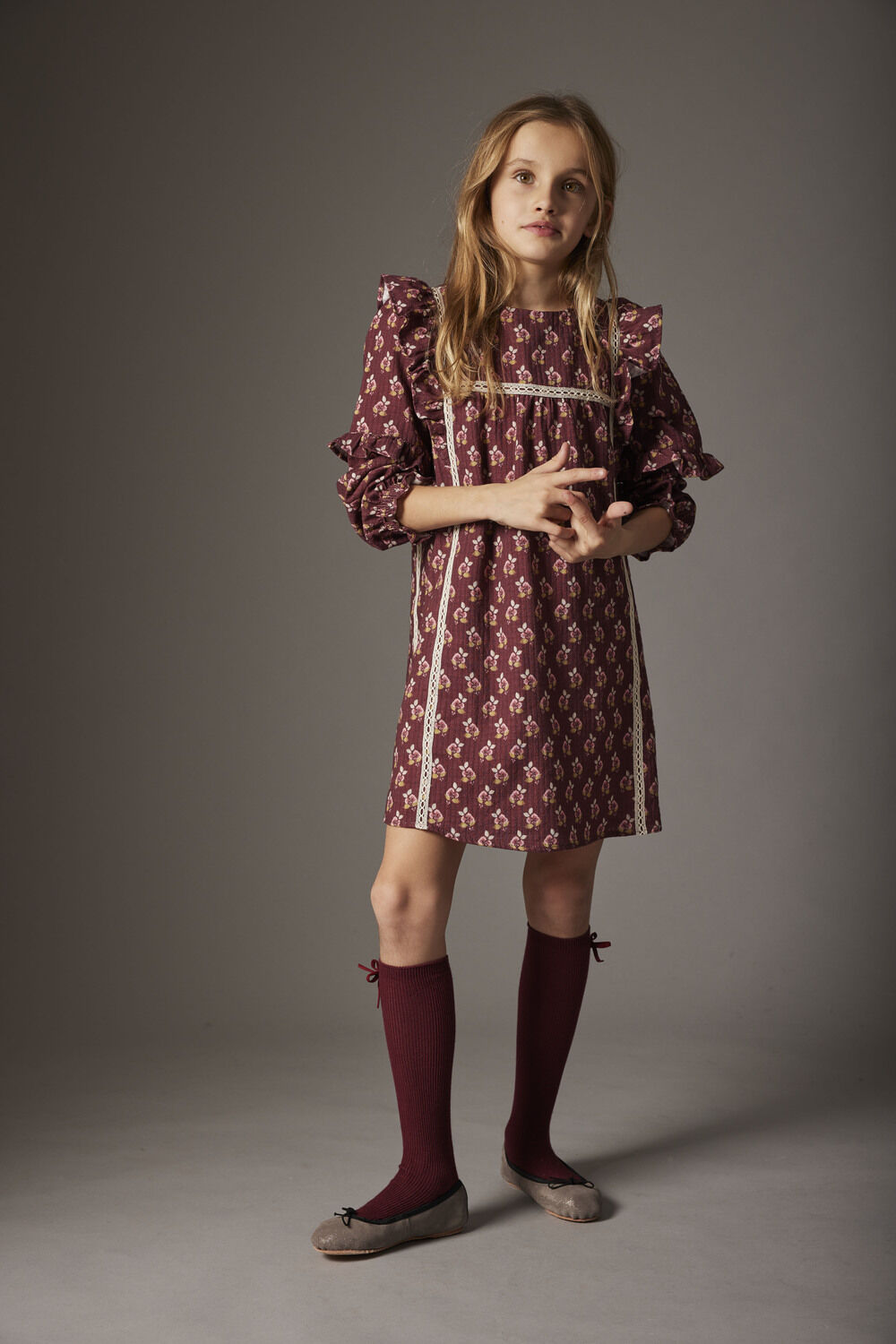 COZMO Robe maxi GENOVAK160W5 Bordeaux - large