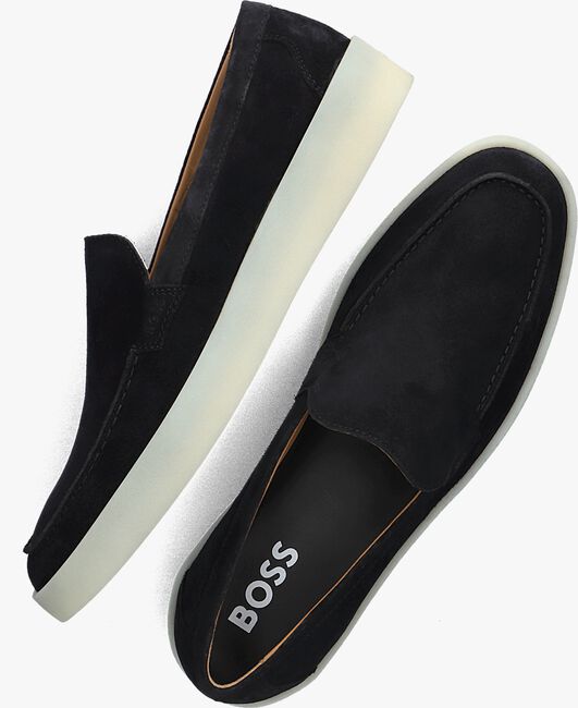 Blauwe BOSS Instappers CLAY LOAFER - large