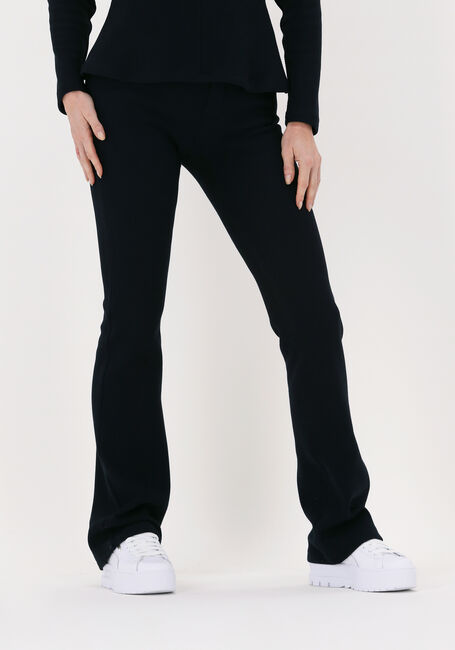 Donkerblauwe VANILIA Flared broek LONG FLARED - large