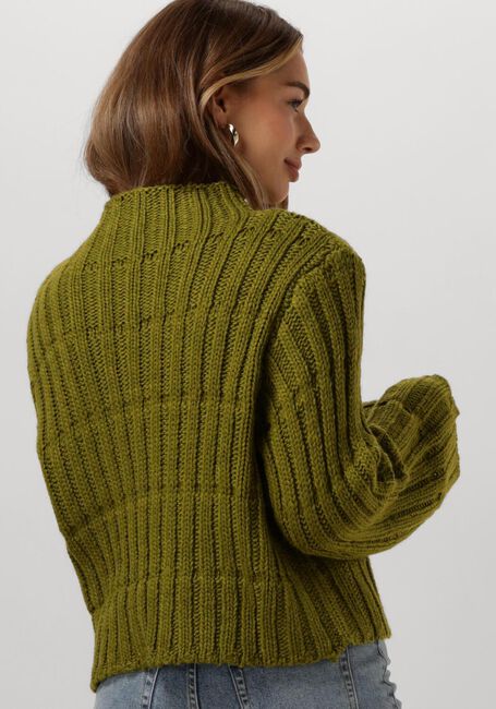 MODSTRÖM Pull FELIPEMD SHORT T-NECK en vert - large