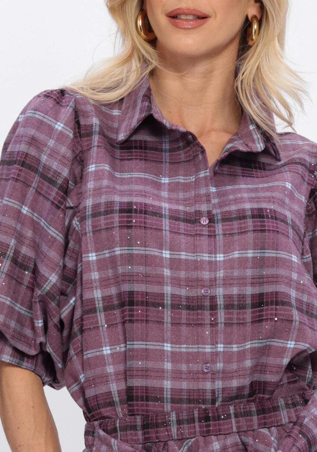 STUDIO AMAYA VALE BLOUSE Blouses en violet - large