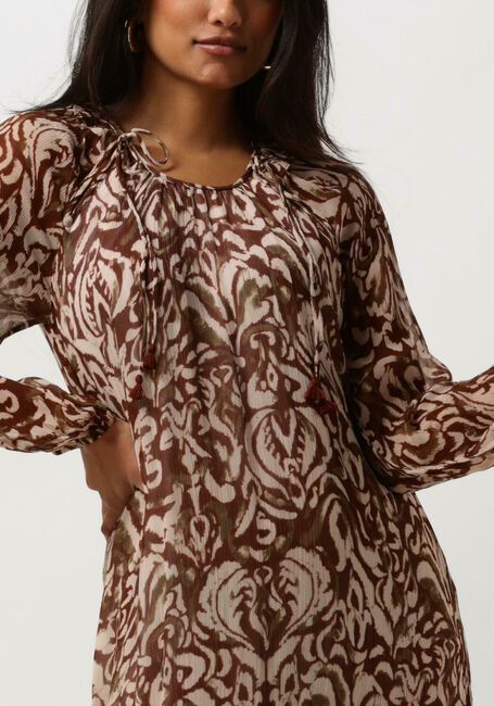 MOLIIN Robe maxi COURTNEY en marron - large