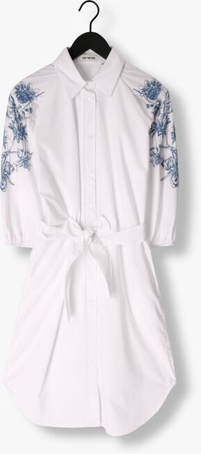 EST'SEVEN Robe midi EMELY DRESS en blanc - large