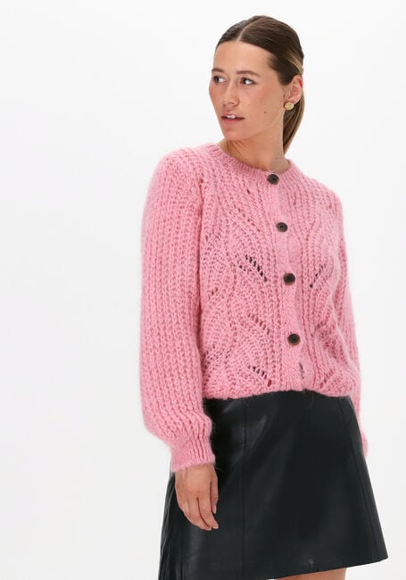 Roze BY-BAR Vest JULIE CARDIGAN - large