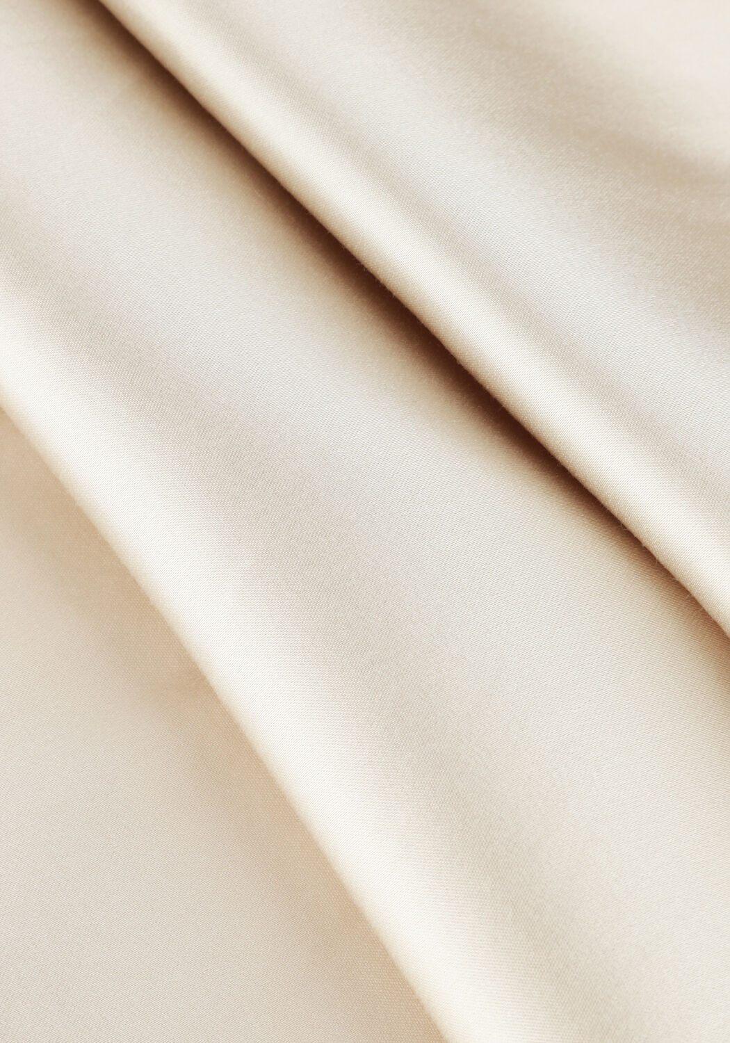 Creme MOS MOSH  MMEVIE V-NECK SATIN BLOUSE - large