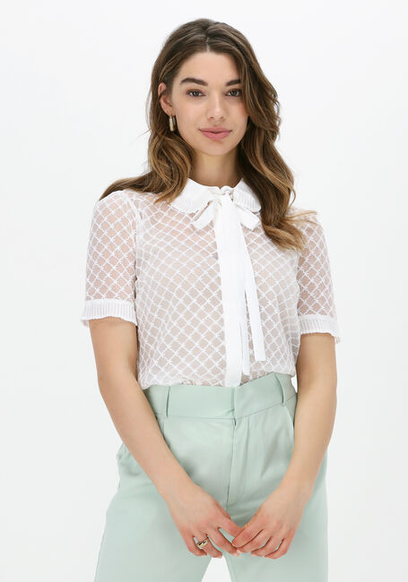HUNKON RITHA BLOUSE Blouses en blanc - large