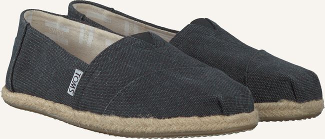 Grijze TOMS Espadrilles CLASSIC ALPARGATA WM Grijze TOMS Espadrilles CLASSIC ALPARGATA WM - large