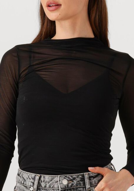 EDITED Haut LEELA LONGSLEEVE en noir - large