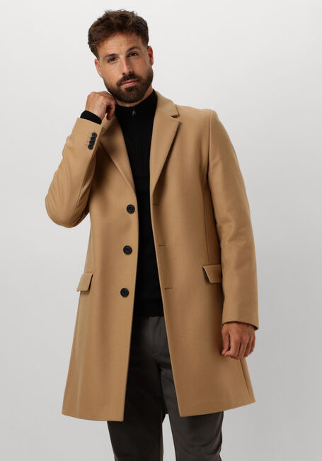 HUGO Manteau MIGOR2441 en camel - large