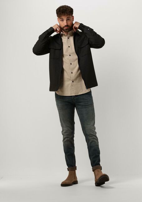 DSTREZZED Chemise décontracté OLAV SHIRT en beige - large