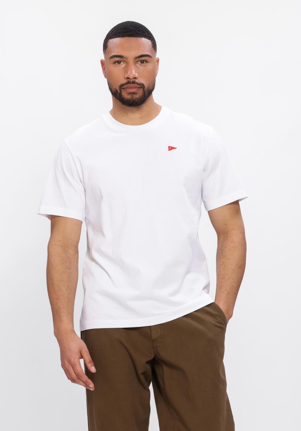 FOR&Eacute;T T-shirt FLAG T-SHIRT en blanc - large