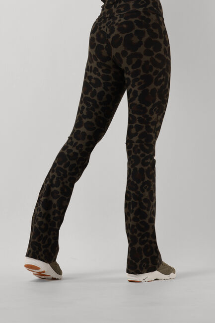 Groene DEBLON SPORTS Flared broek CELINE FLARED LEGGINGS - large